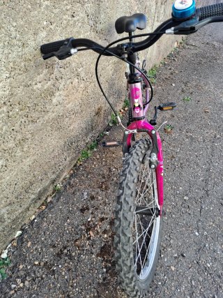 Bicicleta infantil morada