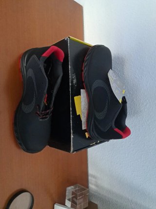 Botas de trabajo Forli negras y rojas