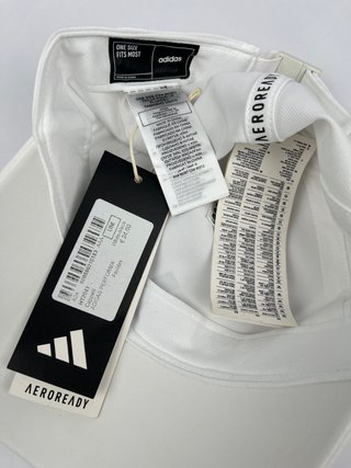 Cappello Adidas Bianco con 3 strisce