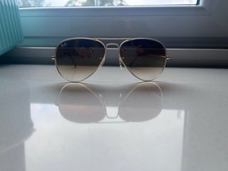 Gafas de sol Ray-Ban Aviator Marrones y Doradas