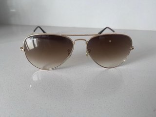Gafas de sol Ray-Ban Aviator Marrones y Doradas