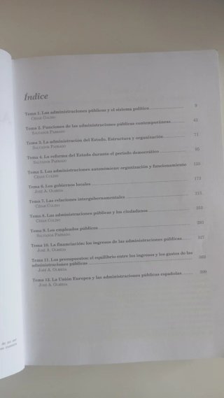 Las Administraciones Públicas en España – UNED –