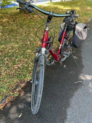 Bicicleta Paseo Trek Verve II Roja