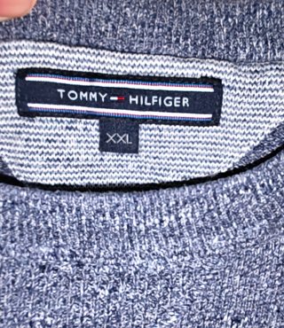 Maglione Tommy Hilfiger Uomo Blu/Grigio