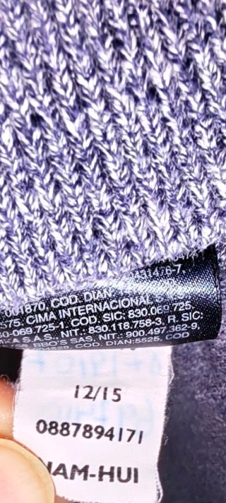 Maglione Tommy Hilfiger Uomo Blu/Grigio