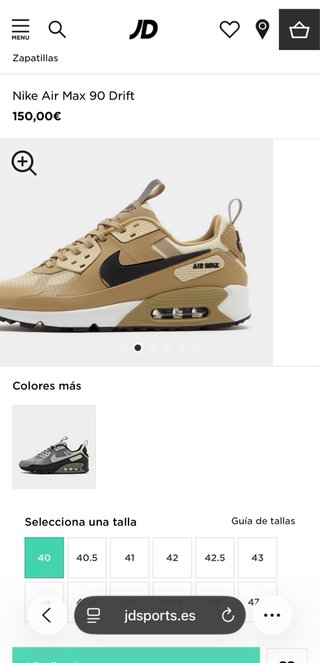 Nike Air Max Arena Talla 40 Nuevas