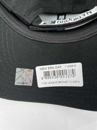 Cappello New Era Brooklyn NBA Nero Taglia Unica