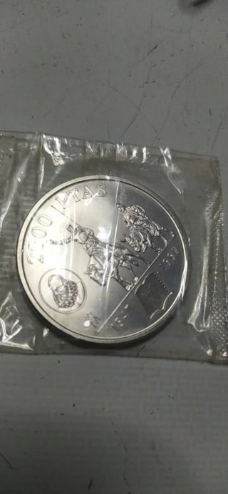 Monedas 2000 Pesetas 1547-1997