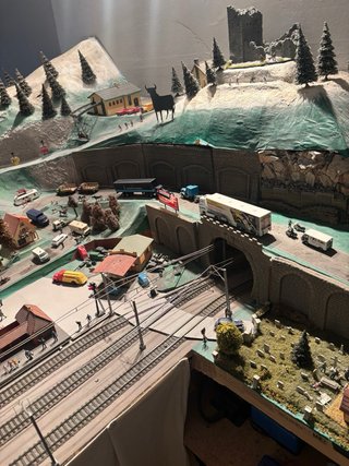 Formidable Maqueta TRENES electricos