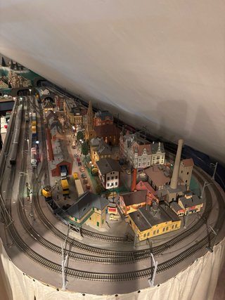 Formidable Maqueta TRENES electricos