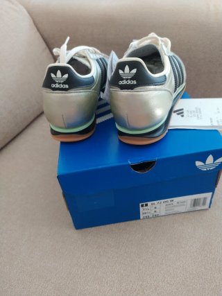 Zapatillas Adidas SL72 Talla 391/3 Plata/Negro