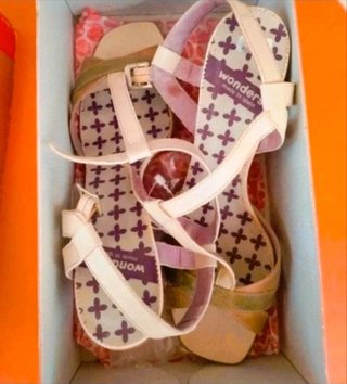 Sandalias Wonders Talla 39 Nuevas