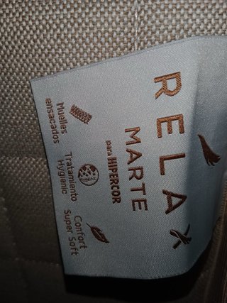 Colchón Relax Marte 135×190 cm + Funda sanitaria