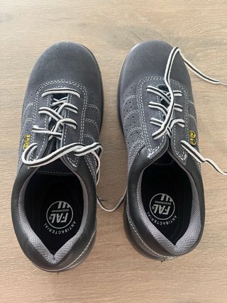 Zapatos de seguridad FAL negros/grises