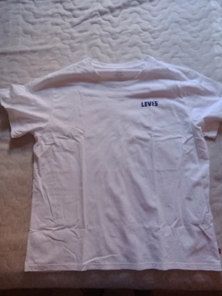 Camiseta Levi's blanca hombre