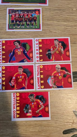 Colección cromos Selección Española fútbol 2026