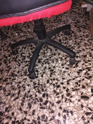 Silla Gaming Negra y Roja