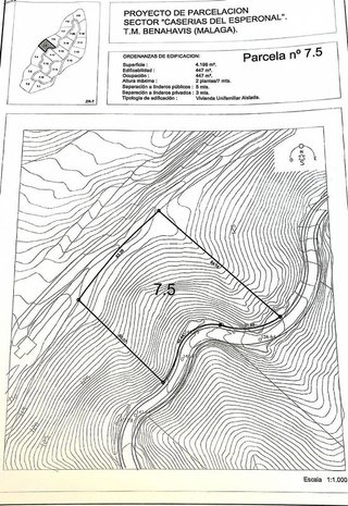 Terreno en venta en Montemayor-Marbella Club en Benahavís