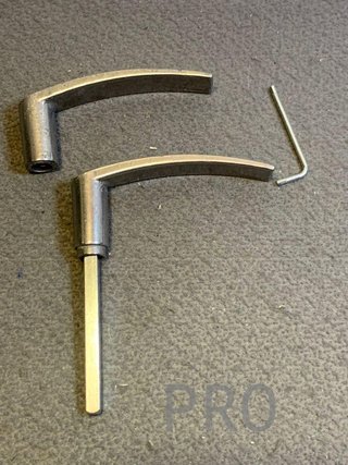 Muelle doble Dac de aluminio pulido