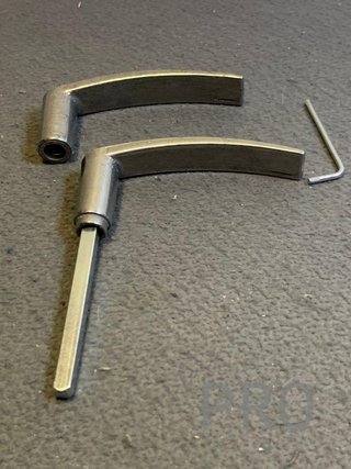 Muelle doble Dac de aluminio pulido