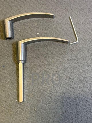 Muelle doble Dac de aluminio pulido