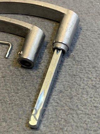 Muelle doble Dac de aluminio pulido