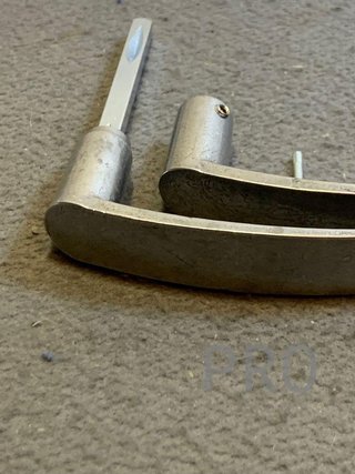 Muelle doble Dac de aluminio pulido