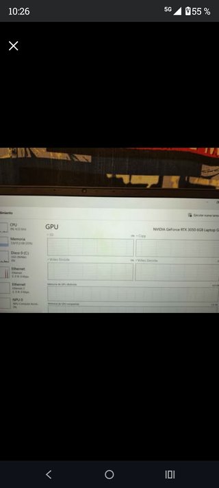Portatil Gaming HP Victus 16GB RAM RTX 3050 6GB