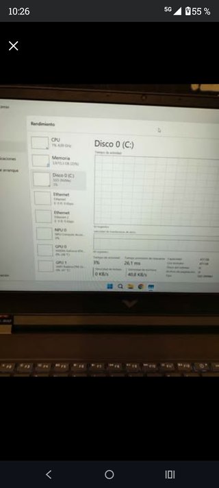 Portatil Gaming HP Victus 16GB RAM RTX 3050 6GB