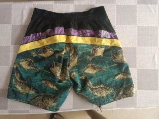Bañador John Galliano original estampado peces