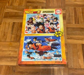 2 Puzzles Dragon Ball Super Educa 100 piezas