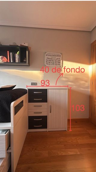 Dormitorio juvenil completo
