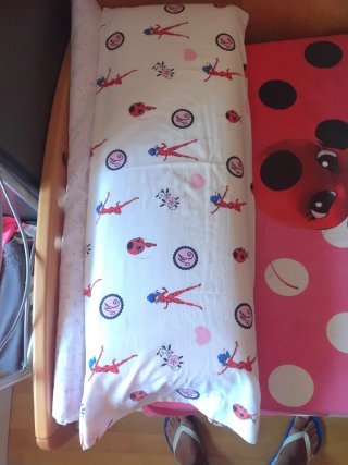 Funda Nórdica Cama 90 Ladybug reversible