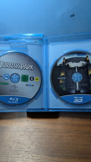Jurassic Park 3D Blu-ray