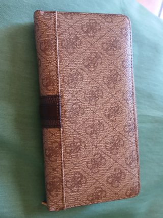 Cartera Guess Grande Marrón .Original