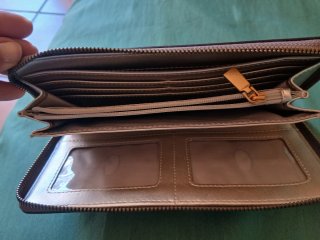 Cartera Guess Grande Marrón .Original