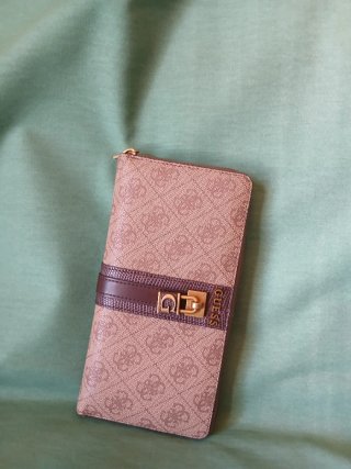 Cartera Guess Grande Marrón .Original