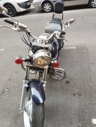 Kymco Venox 250 Azul/Plata