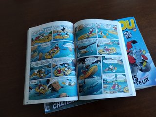 3 tebeos Picsou magazine, en francés.