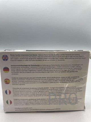 Calze a Compressione Graduata | Trattamento per Fascite Plantare di Achille | Calze Terapeutiche | Ideali per Sport e Camminare Taglia S