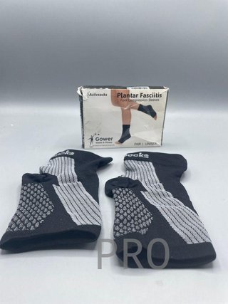 Calze a Compressione Graduata | Trattamento per Fascite Plantare di Achille | Calze Terapeutiche | Ideali per Sport e Camminare Taglia S