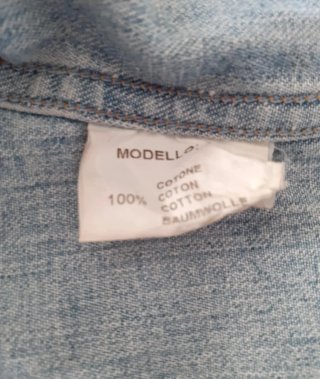 Giacca di Jeans Donna Taglia S