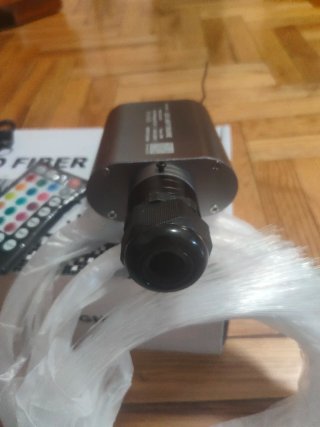Fuente de luz LED para fibra óptica