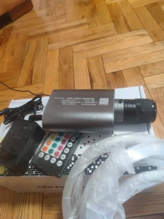 Fuente de luz LED para fibra óptica