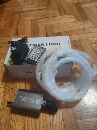 Fuente de luz LED para fibra óptica