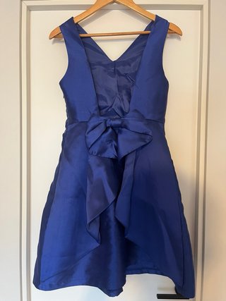 Vestido fiesta azul talla S