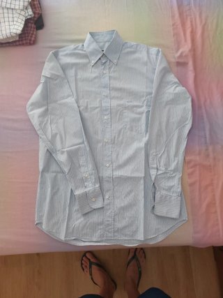 Camisa Paul & Shark Talla S Rayas Azules