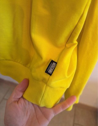Felpa in cotone di Moschino oversize