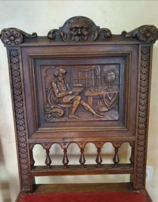 Mesa y Sillas Roble Macizo