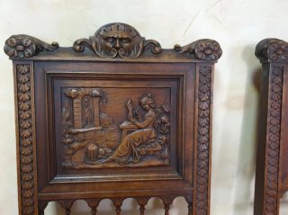Mesa y Sillas Roble Macizo